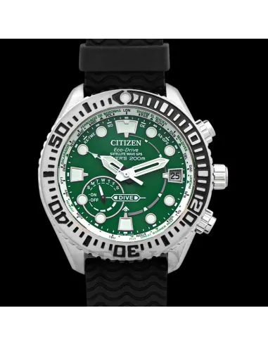 CITIZEN PROMASTER CC5001-00W 47mm ECO-DRIVE SATELLITE WAVE GPS DIVER'S  200m WR