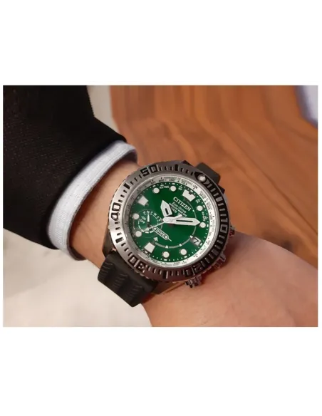 reloj titanio GPS hombre CITIZEN PROMASTER CC5001-00W 47mm ECO-DRIVE SATELLITE WAVE GPS DIVER'S