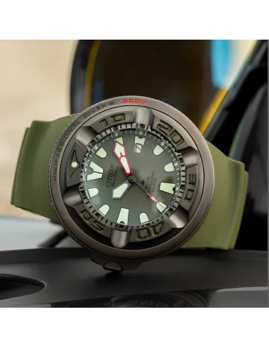 Reloj buceo hombre Citizen Promaster Ecozilla Dive ST  BJ8057-09X 48mm 300m cristal de zafiro