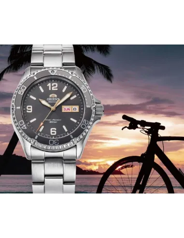 reloj automático buceo hombre Orient Kamasu RA-AA0819N 41.8mm 200m WR cristal de zafiro correa de acero