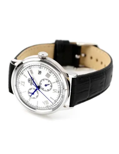 reloj automático hombre Orient Bambino RA-AK0701S  40.5mm 30m WR Correa de cuero (admite cuerda manual)