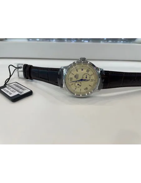 reloj automático hombre Orient Bambino RA-AK0702Y  40.5mm 30m WR Correa de cuero (admite cuerda manual)