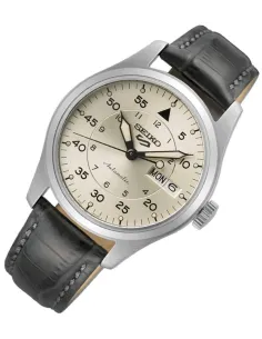 reloj automático hombre Seiko 5 Sports SRPJ87K1 ‘Champagne Flieger’ Suit Style 36mm 100m