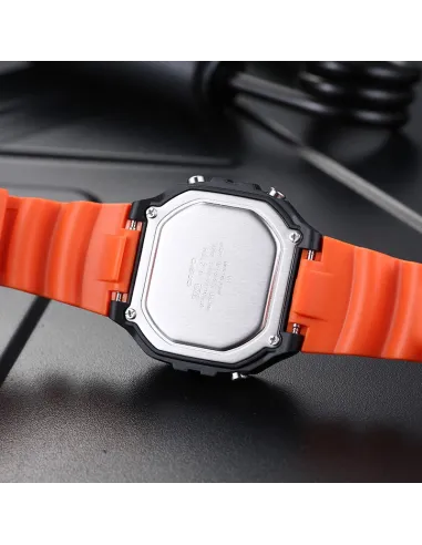 Reloj deportivo CASIO digital W-218h-4b2  alarma cronómetro luz 50m WR