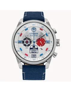 reloj hombre Citizen Star Wars CA4219-03W R2-D2 45MM 100M WR movimiento Eco-drive