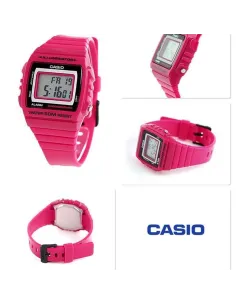 Reloj Casio digital W-215H-4A Alarma y cronografo 50 metros water resist 2