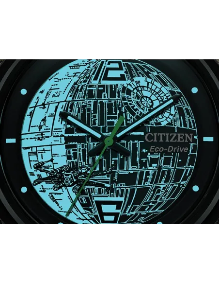 Reloj hombre Citizen Star Wars “Estrella de la Muerte 2” BJ6539-50W Ecodrive 41mm 100m WR