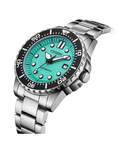 reloj buceo hombre Citizen NJ0170-83X 43mm 100m WR correa de acero