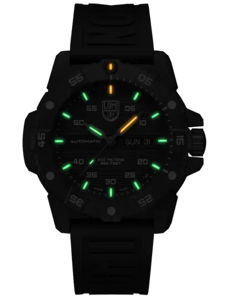 reloj automático militar hombre LUMINOX Master Carbon SEAL Automatic XS.3877 45mm 200m WR