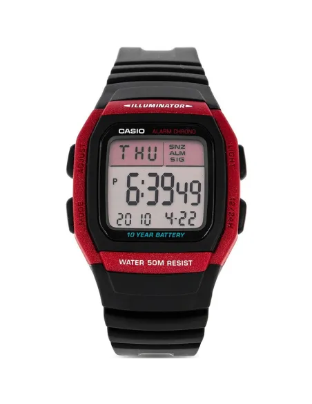 Reloj Casio digital W-96h-4av digital sport alarma 10 años batería Crono 50m Water Resist