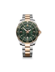 reloj militar hombre Victorinox Swiss Army  242008 43mm cristal de zafiro  100m WR correa de acero