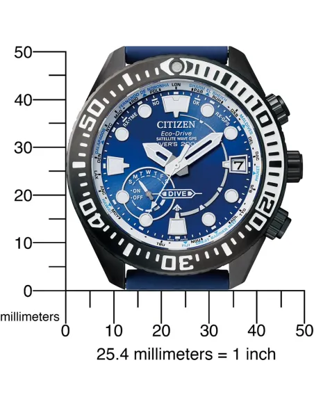 CITIZEN PROMASTER ECO-DRIVE SATELLITE WAVE GPS DIVER'S CC5006-06L 47mm Sapphire crystal 200m WR Anti-magnetic resistance Direct