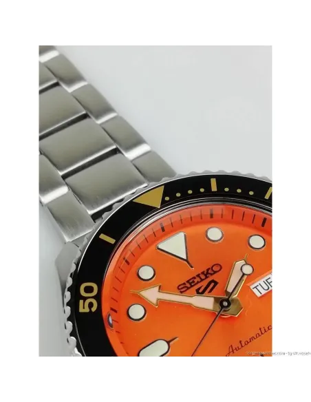 Reloj automático buceo hombre Seiko 5 Sports SRPD59K1 42.5mm 100m WR correa de acero