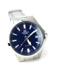 reloj deportivo hombre Casio Edifice EFV-100D-2A 42mm 100m WR correa de acero 2