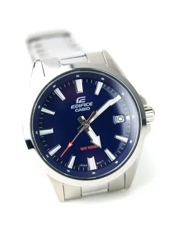reloj deportivo hombre Casio Edifice EFV-100D-2A 42mm 100m WR correa de acero