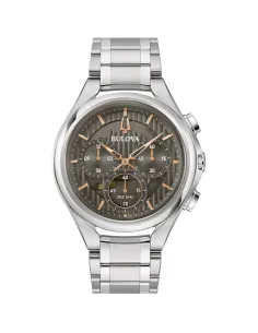 reloj cronógrafo hombre Bulova Proprietary Curv 96A298 45mm 262 kHz Cuarzo Alto Rendimiento