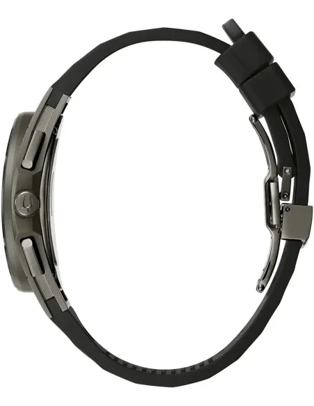 reloj hombre Bulova Curv 98A162 44mm cristal de zafiro 262kHz Cuarzo de Alto Rendimiento 30m WR Caja de Titanio y acero