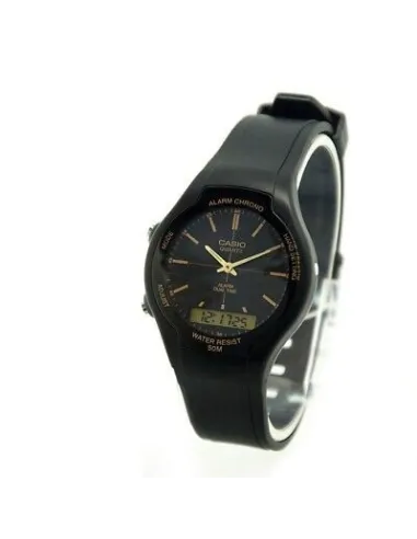 reloj unisex Casio AW-90H-9E analógico digital alarma cronómetro 50m WR