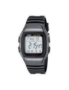 reloj hombre digital Casio W-96H-1BV alarma múltiple 10 años batería cronómetro 50m water resist