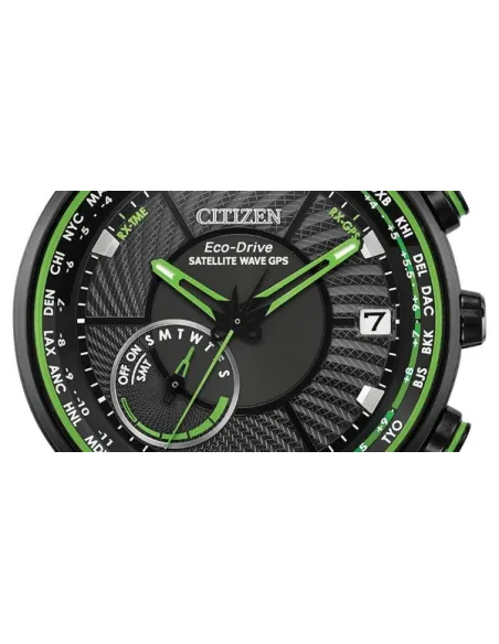 Reloj hombre Citizen Eco-Drive SATELLITE WAVE GPS FREEDOM CC3035-50E 44mm Calendario Perpetuo