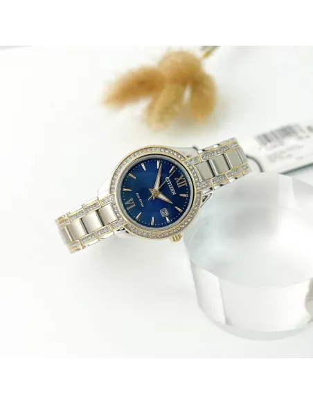 reloj mujer Citizen Eco-drive  Silhouette Crystal FE1234-50L 30mm 50m WR movimiento Ecodrive