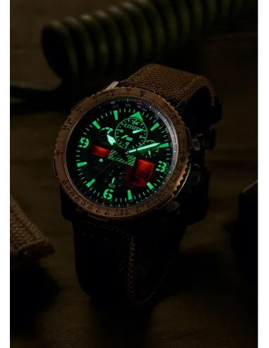 reloj radio-control aviador hombre Citizen Promaster Sky JY8074-11X JDM The Moment of Adventure