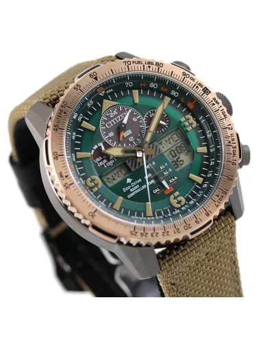 reloj radio-control aviador hombre Citizen Promaster Sky JY8074-11X JDM The Moment of Adventure