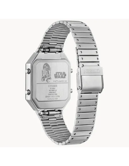 reloj unisex Citizen Star Wars R2-D2 JG2121-54A 33.5MM 50M WR Movimiento Eco-drive