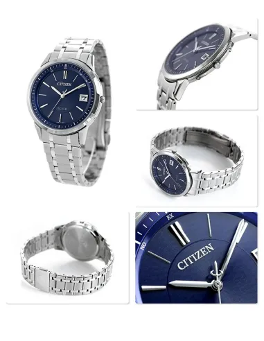 RELOJ RADIO-CONTROL TITANIO HOMBRE CITIZEN EXCEED AS7150-51L JDM 38MM