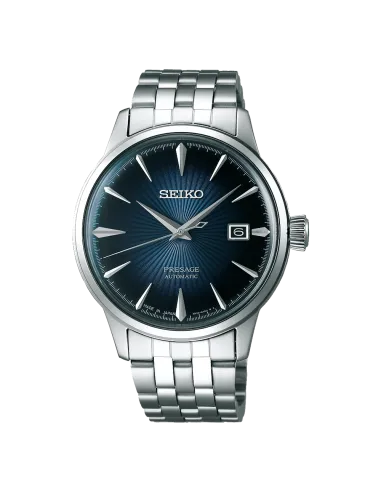 reloj automático hombre Seiko Presage srpb41j1 Cocktail Time Blue Moon 40.5mm  50m WR