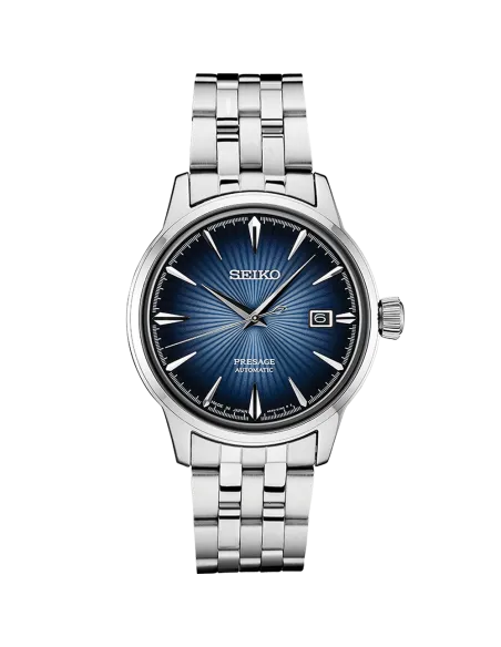 reloj automático hombre Seiko Presage srpb41j1 Cocktail Time Blue Moon 40.5mm  50m WR
