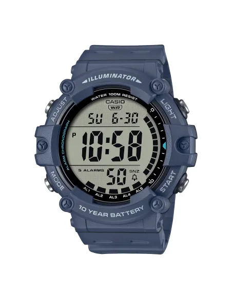 Reloj de Pulsera digital CASIO AE-1500wh-2a 5 alarmas 100m water resist