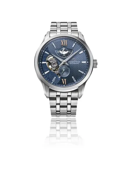 reloj automático hombre Orient Star RE-AV0B08L Layered Skeleton 41mm 100m WR 50h