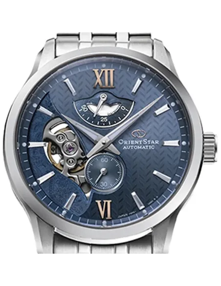 reloj automático hombre Orient Star RE-AV0B08L Layered Skeleton 41mm 100m WR 50h