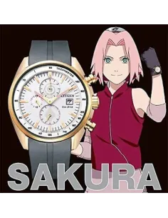 Reloj hombre Citizen NARUTO SHIPPUDEN SAKURA LIMITED CA0593-17A JDM 44mm 100m 2