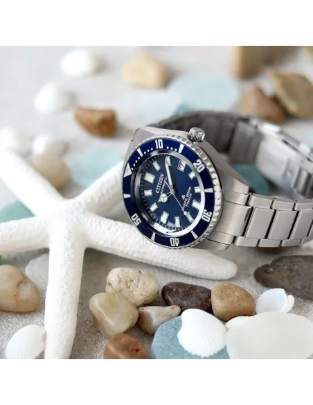 reloj buceo automático hombre Citizen Promaster Super-Titanium NB6021-68L 41mm Cristal de Zafiro