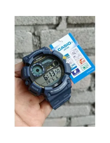 Reloj hombre deportivo Casio WS-1500H-2AV Fases Lunares 10 años batería Modo Pesca