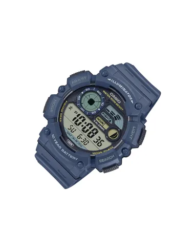 Reloj hombre deportivo Casio WS-1500H-2AV Fases Lunares 10 años batería Modo Pesca