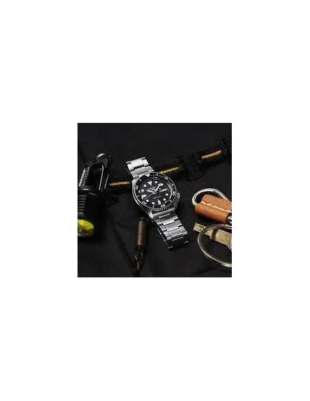 reloj deportivo hombre Seiko 5 Sports SRPD55K1 42.5mm 100m WR correa de acero