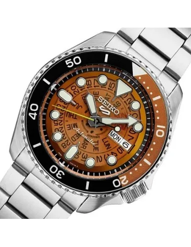 ​reloj automático hombre Seiko 5 Sports SKX 'Skeleton Style' SRPJ47K1 42.5mm 100m WR