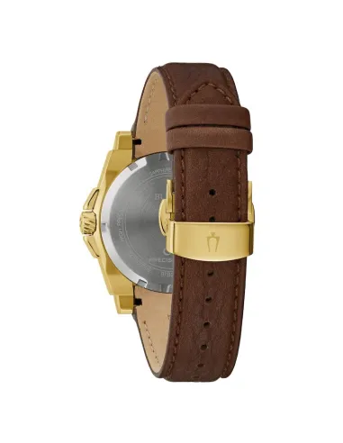 Bulova Precisionist 97B216 40m 300m WR cristal de zafiro correa de acero HPQ (High Performance Quartz