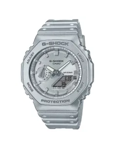 reloj hombre Casio G-Shock GA-2100FF-8A Carbon Core Guard 200m WR Hora Mundial Shock Resistant
