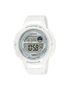 Reloj Casio LWS-1200H-7A1 Lap Memory White Running Watch LWS-1200H-7A1