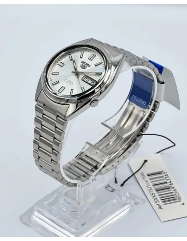 reloj unisex automático Seiko 5 SNXS73J1 37mm Hecho en Japón correa de acero