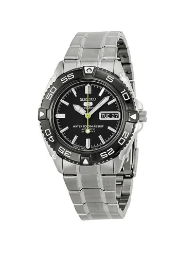 reloj automático buceo Seiko 5 Sports SNZB23J1 39mm 100m WR HECHO EN JAPÓN correa de acero