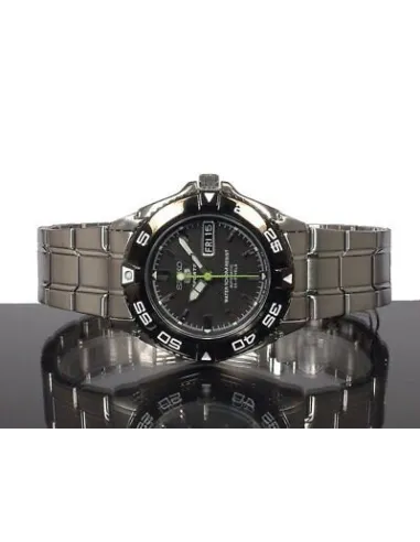 reloj automático buceo Seiko 5 Sports SNZB23J1 39mm 100m WR HECHO EN JAPÓN correa de acero