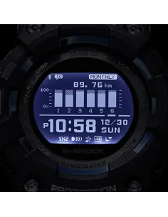 Casio G-SHOCK G-SQUAD GBD-100-2 Smartphone Link/App Power Trainer 2