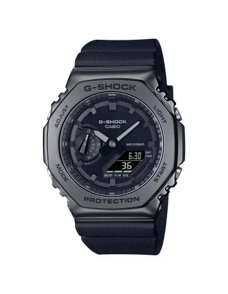 Casio G-Shock GM-2100BB-1A 200m WR Hora Mundial  5 alarmas diarias resistente a los golpes