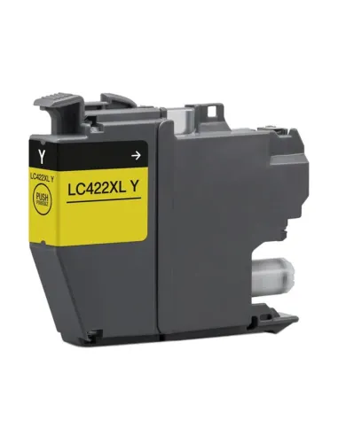 tinta compatible Brother LC-422XL AMARILLO MFC-J5340DW, MFC-J5345DW, MFC-J5740DW, MFC-J6540DW, MFC-J6940DW