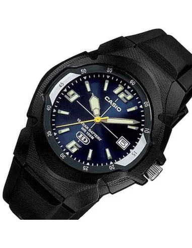 copy of Reloj deportivo clásico hombre Casio MW-600B-1B dial negro correa resina 10 años batería